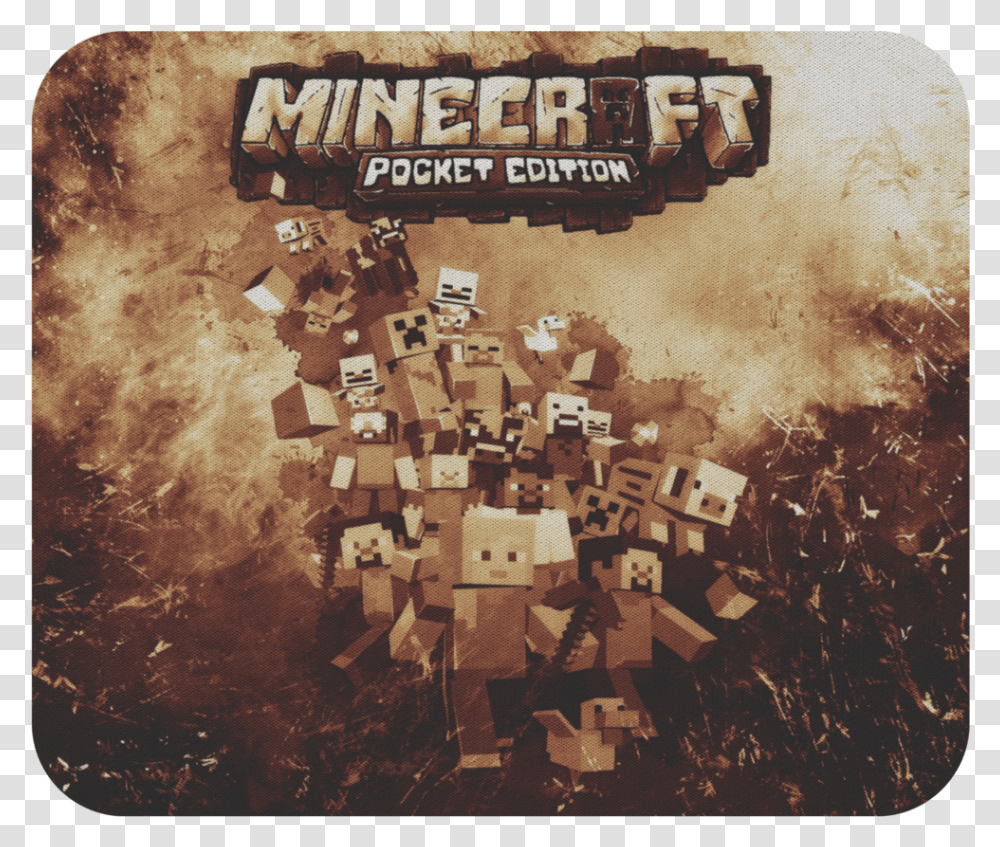 Minecraft Mouse Pad Grunge Mouse, Poster, Advertisement, Flyer, Paper Transparent Png