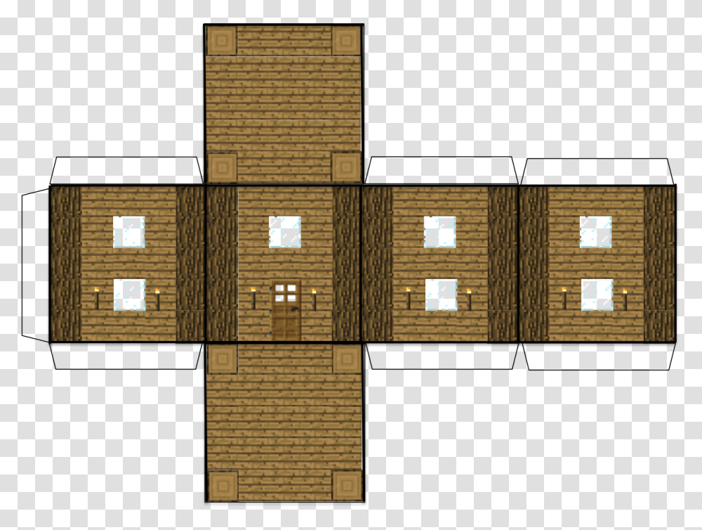 Minecraft Papercraft Villager House, Furniture, Drawer, Cabinet, Wood Transparent Png