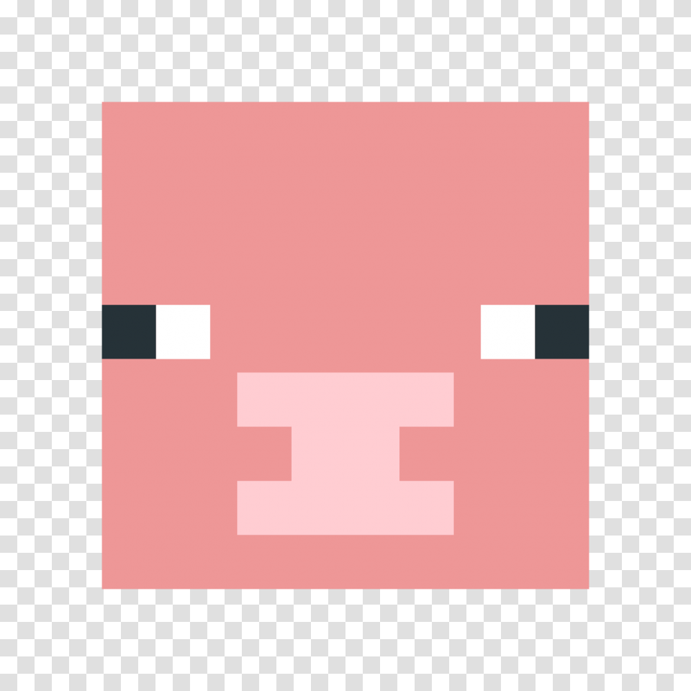 Minecraft Pig Icon, First Aid, Logo, Trademark Transparent Png