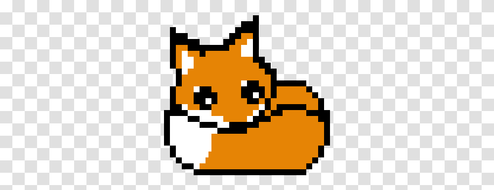 Minecraft Pixel Art Fox, Pac Man Transparent Png