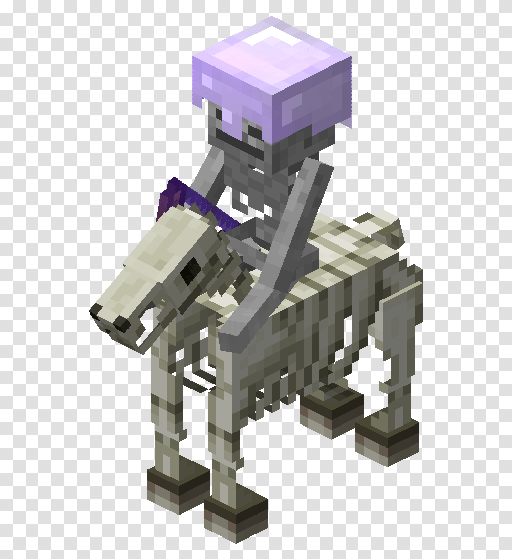 Minecraft Pocket Edition Horse Skeleton Mob Others Minecraft Skeleton Horse, Toy, Crystal, Art, Architecture Transparent Png