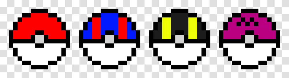 Minecraft Pokeball Pixel Art Pixel Speech Bubble Blank, Pac Man, Logo Transparent Png