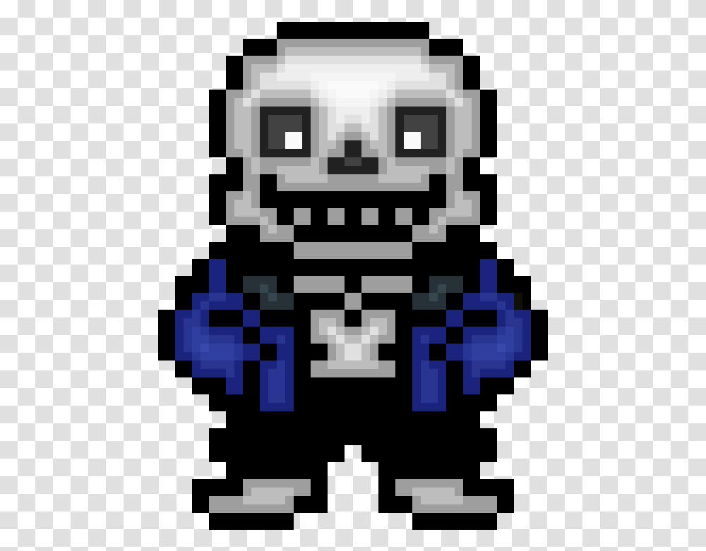 Minecraft Sans Pixel Art, Rug, Robot, Stencil Transparent Png