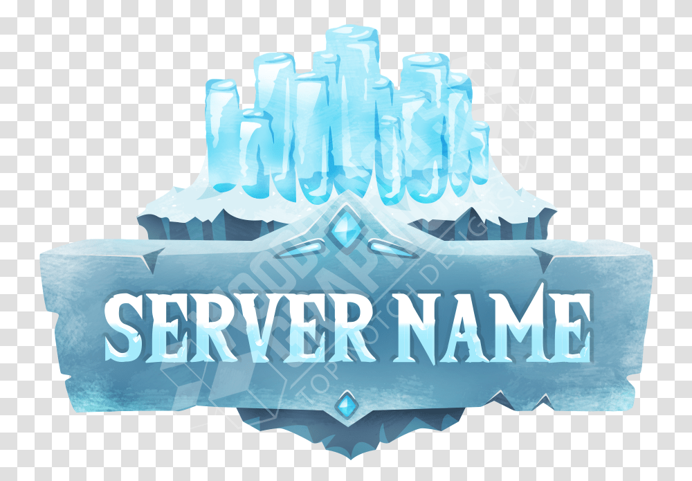 Minecraft Server Icon Cloud, Ice, Outdoors, Nature, Bottle Transparent Png