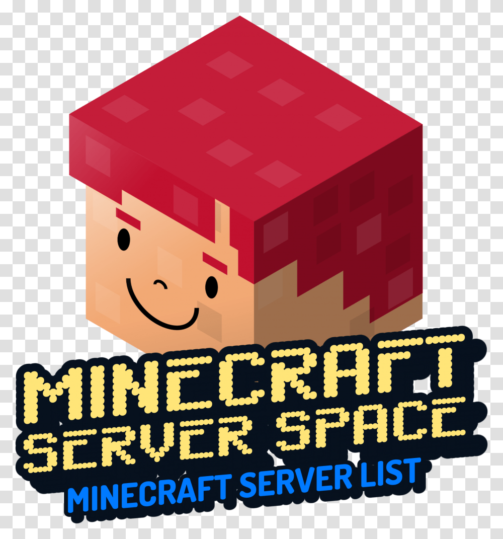 Minecraft Server Space Logo Font, Advertisement, Poster, Text, Paper Transparent Png