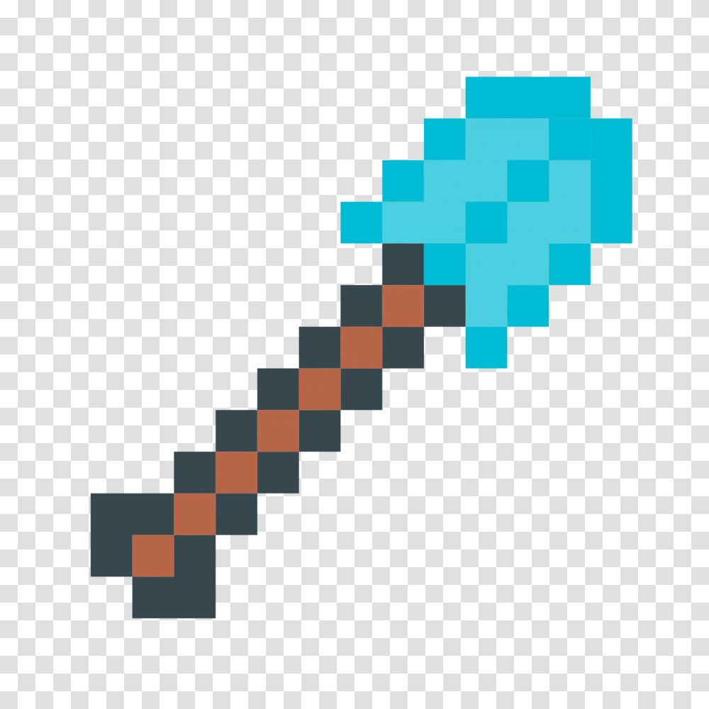 Minecraft Shovel Icon, Cross, Emblem, Arrow Transparent Png