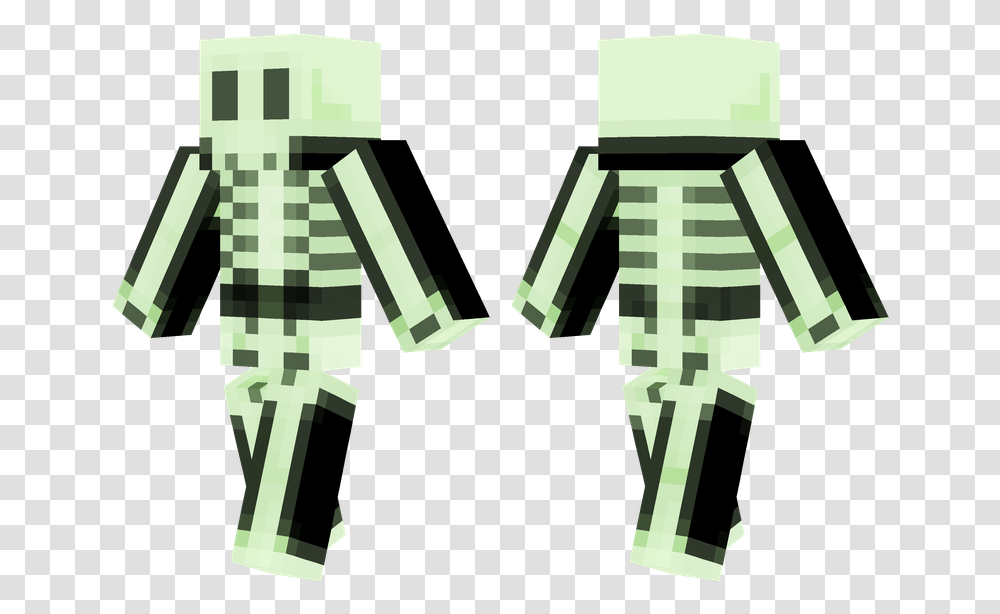 Minecraft Skeleton, Cross, Hand, Costume Transparent Png
