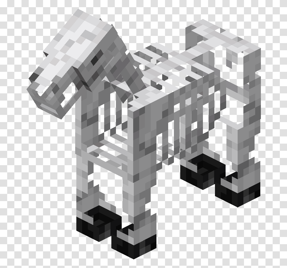 Minecraft Skeleton Horse Texture, Cross, Rug Transparent Png