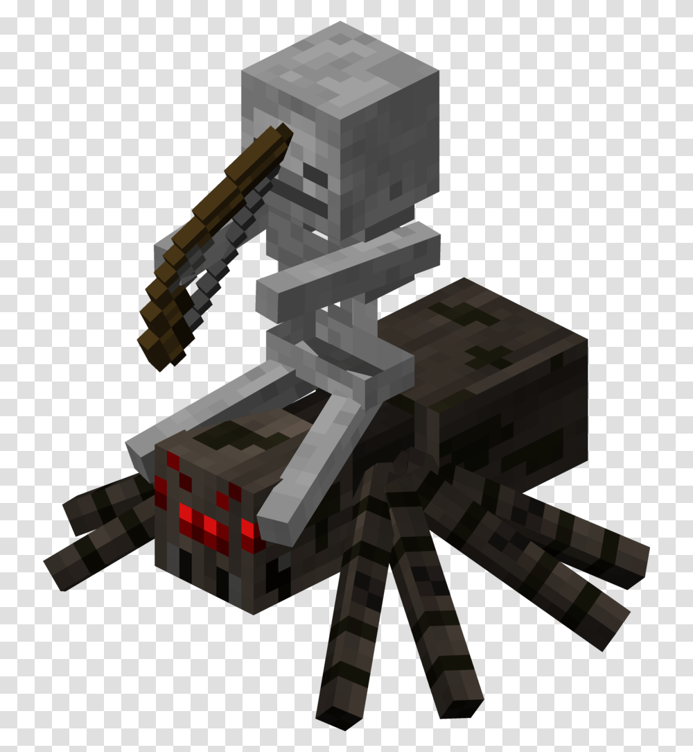 Minecraft Skeleton Jockey, Toy, Robot Transparent Png