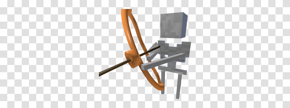 Minecraft Skeleton Roblox Chair, Arrow, Symbol, Bow, Slingshot Transparent Png