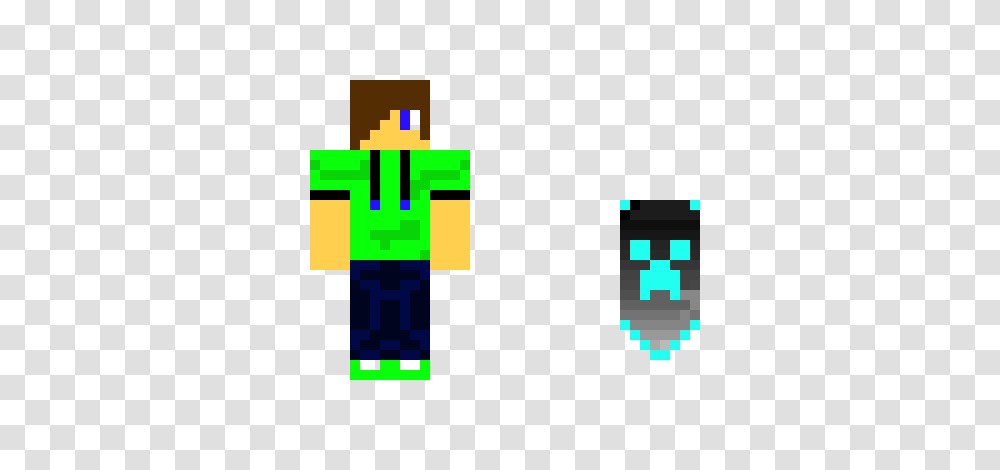 Minecraft Skin And Cape Pixel Art Maker, Pac Man Transparent Png