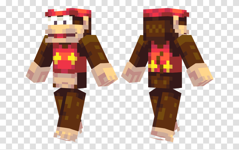 Minecraft Skin Guy, Nutcracker, Toy, Robot Transparent Png