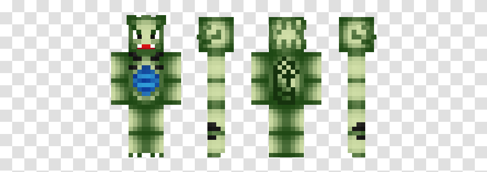 Minecraft Skin Tyranitar Cross, Green, Rug, Ice Pop, Key Transparent Png