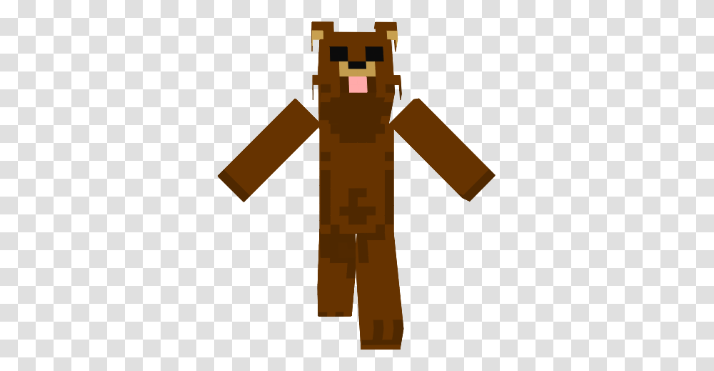 Minecraft Skins Gallery Pedobear Naked, Cross, Architecture, Building Transparent Png