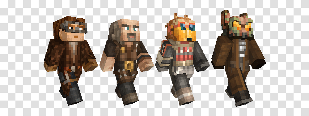 Minecraft Solo A Star Wars Story Skin Pack, Armor, Robot, Toy Transparent Png