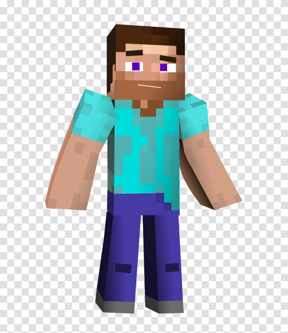 Minecraft Steve Image, Toy, Sleeve Transparent Png