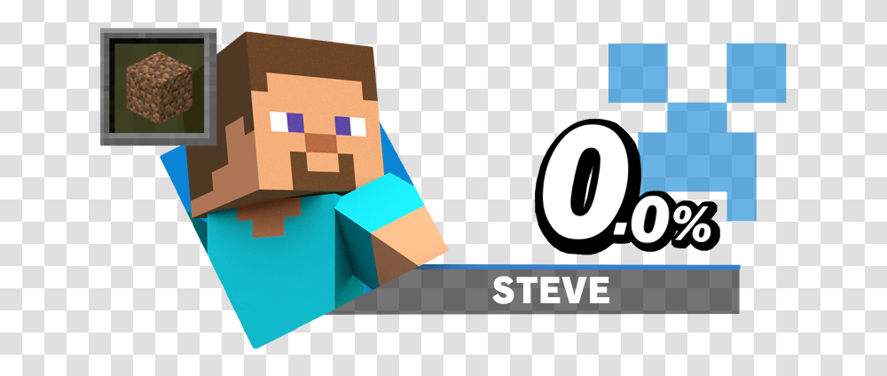 Minecraft Steve In Super Smash Bros Ultimate Transparent Png