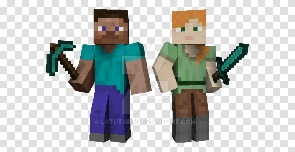 Minecraft Steve Mining Do Gooders Steve Alex Minecraft Characters, Apparel, Toy, Sleeve Transparent Png