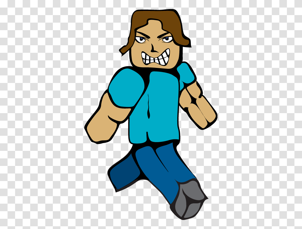Minecraft Steve Smiling With Hands Clipart Download Minecraft Steve Background, Sunglasses, Drawing, Sleeve Transparent Png