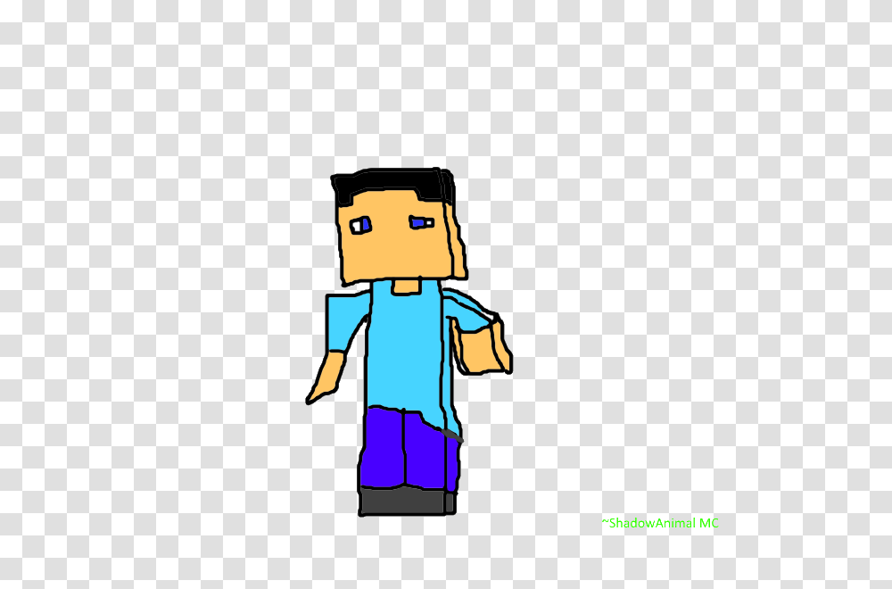 Minecraft Steve, Standing, Female, Girl, Drawing Transparent Png