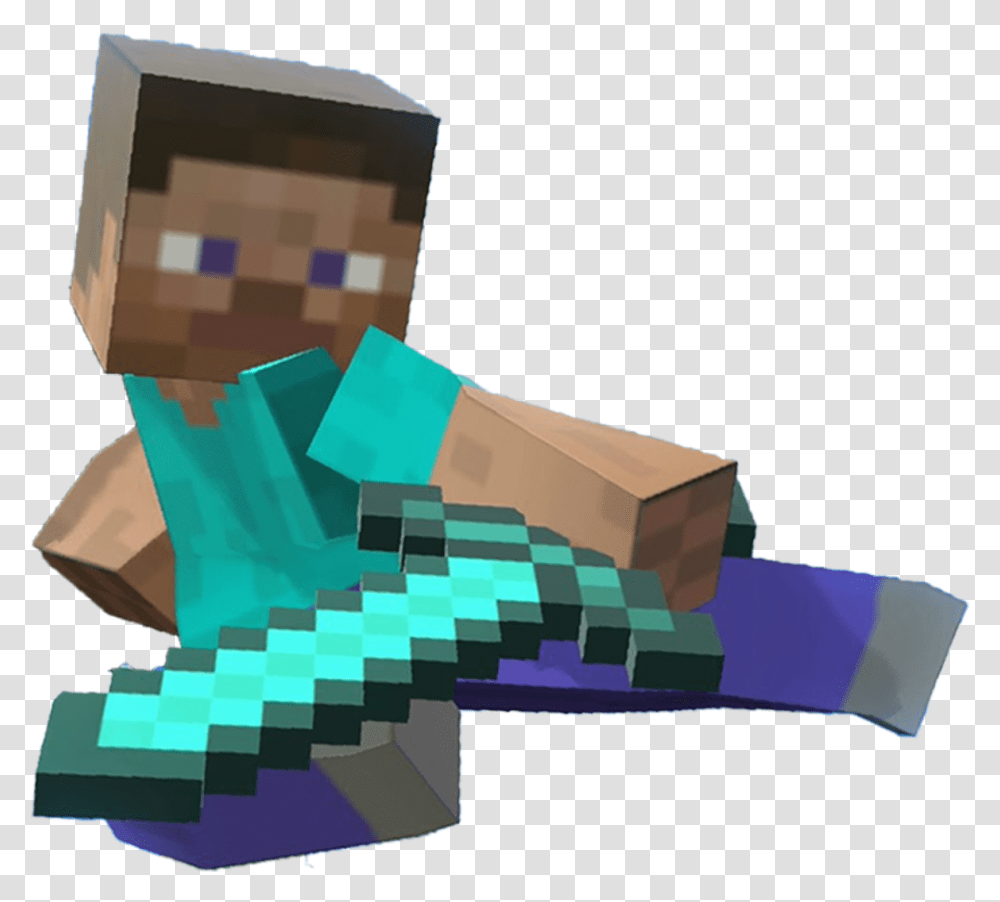 Minecraft Steve Steve Fictional Character, Toy, Crystal Transparent Png