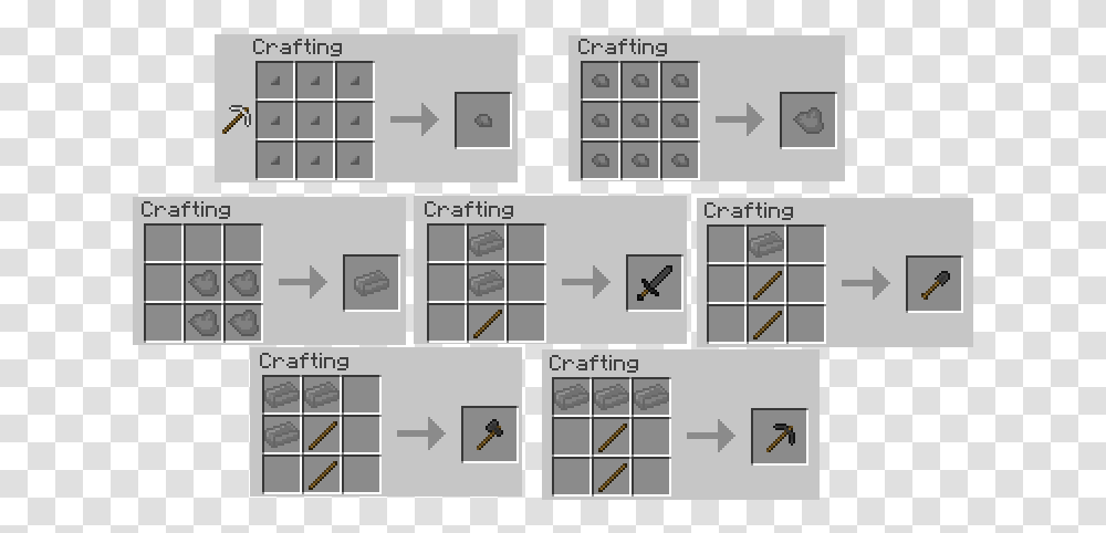 Minecraft Stone Pickaxe, Diagram, Collage, Poster, Advertisement Transparent Png