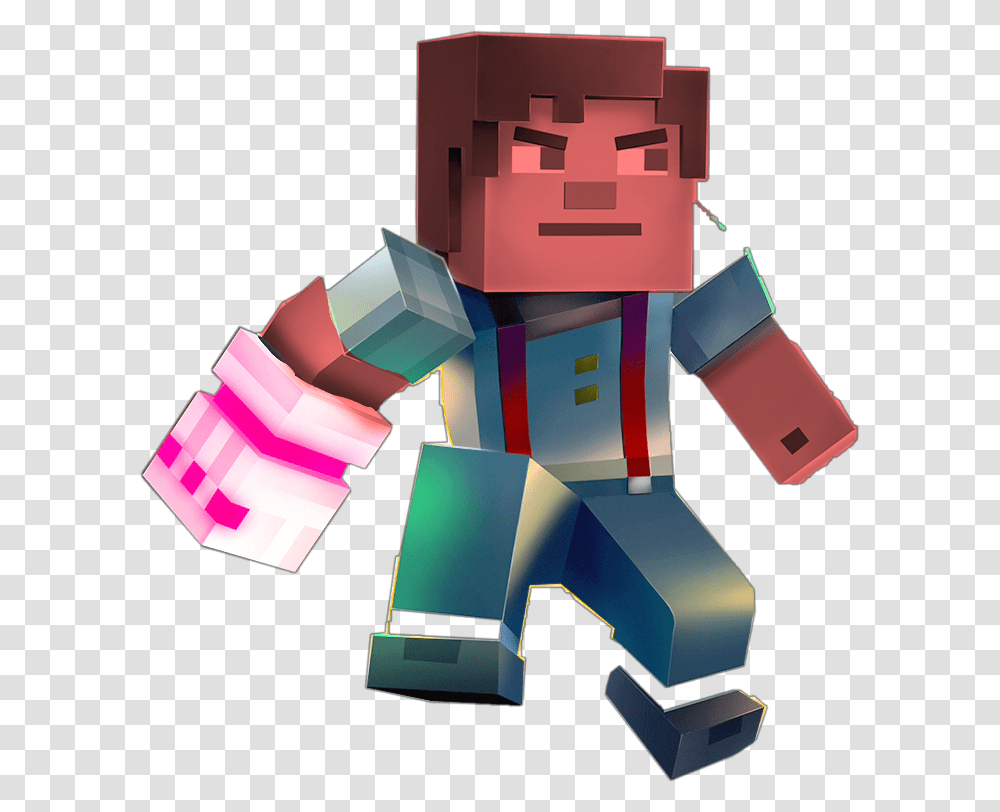 Minecraft Story Mode Fan Fic Wiki Minecraft Hd Wallpaper Phone, Robot, Toy Transparent Png