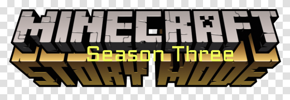 Minecraft Story Mode Logo, Word, Alphabet Transparent Png