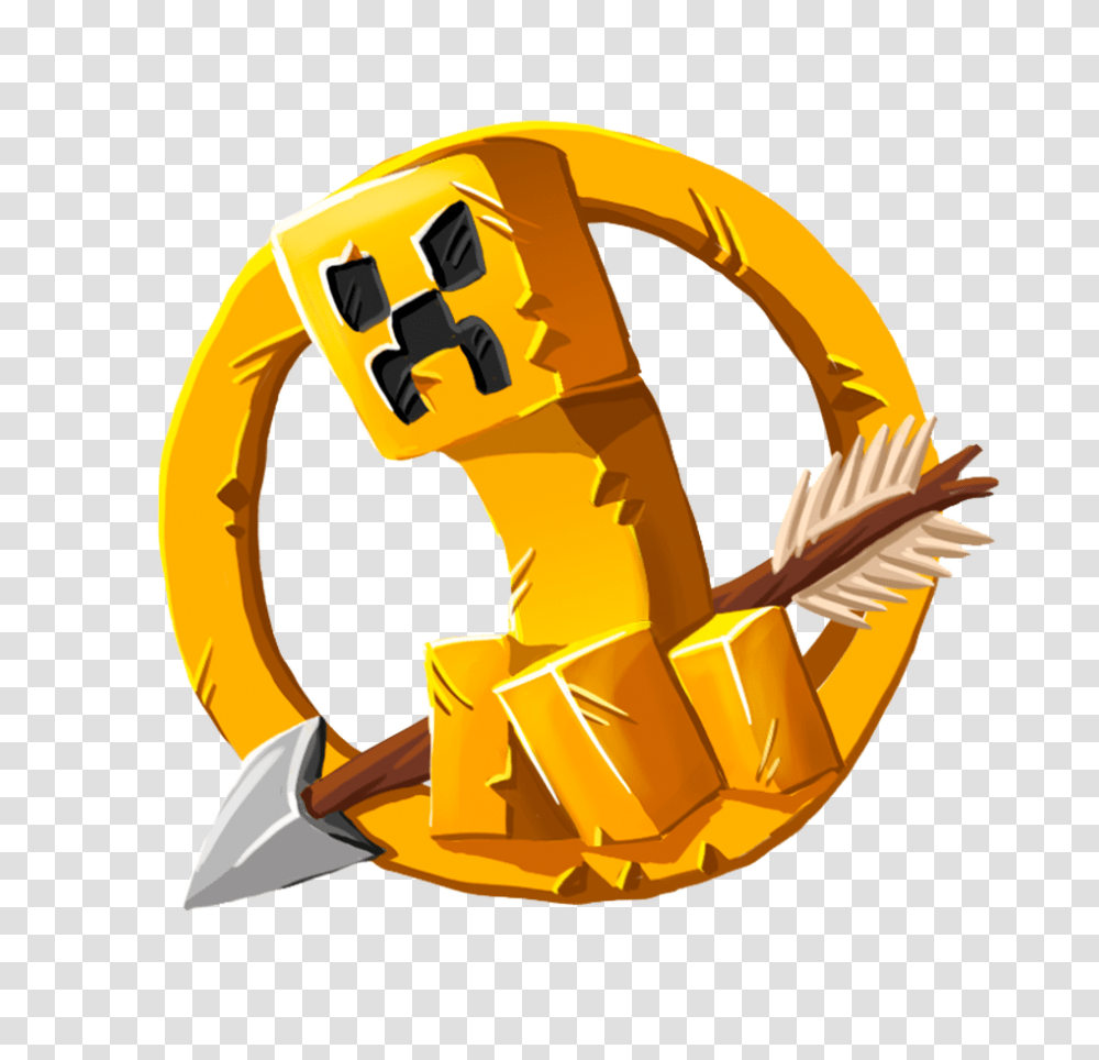 Minecraft Survival Games Logo Minecraft Hunger Games Logo, Helmet, Clothing, Apparel, Text Transparent Png