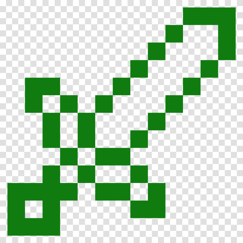 Minecraft Sword Icon Minecraft Tools Coloring Pages, Green, Photography Transparent Png