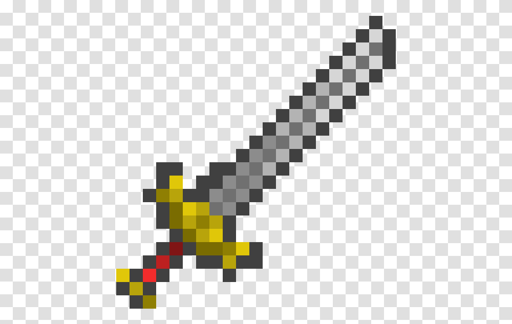 Minecraft Sword Pixel Art, Weapon, Parade, Tool, Blade Transparent Png