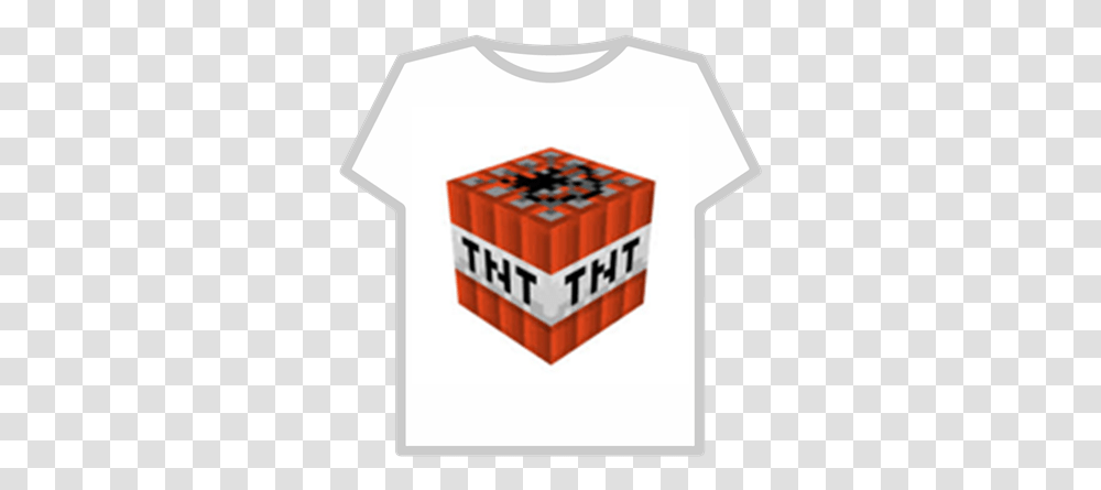Minecraft Tnt Block 3d Roblox Minecraft Tnt Tnt Shirt Roblox, Clothing, Apparel, Weapon, Weaponry Transparent Png