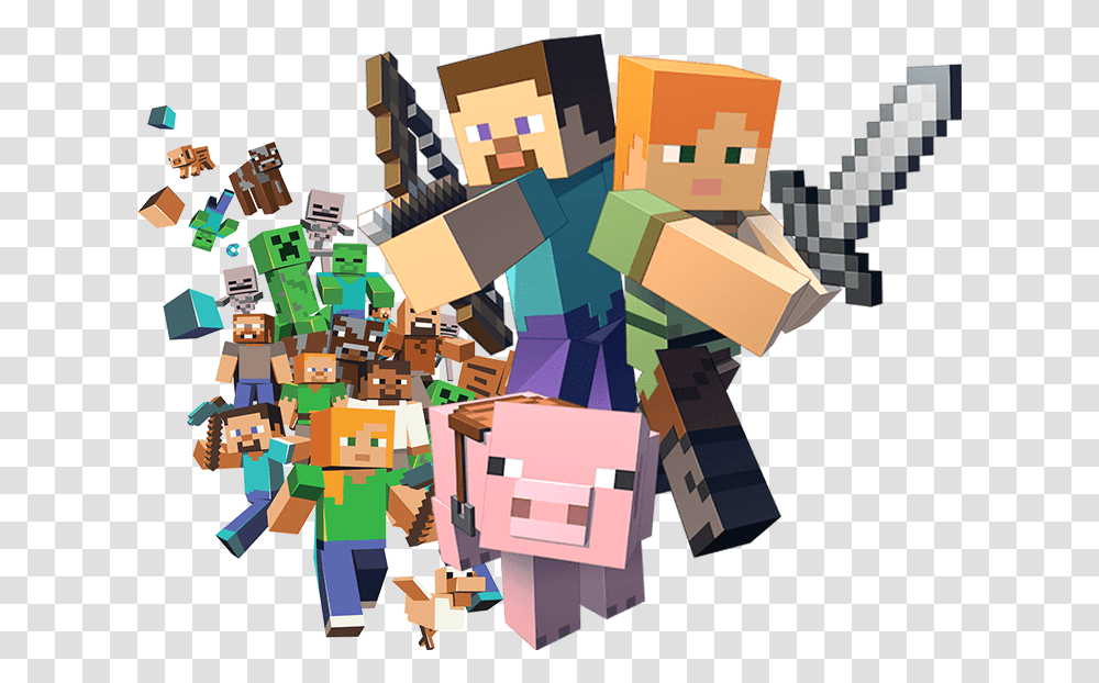 Minecraft, Toy Transparent Png