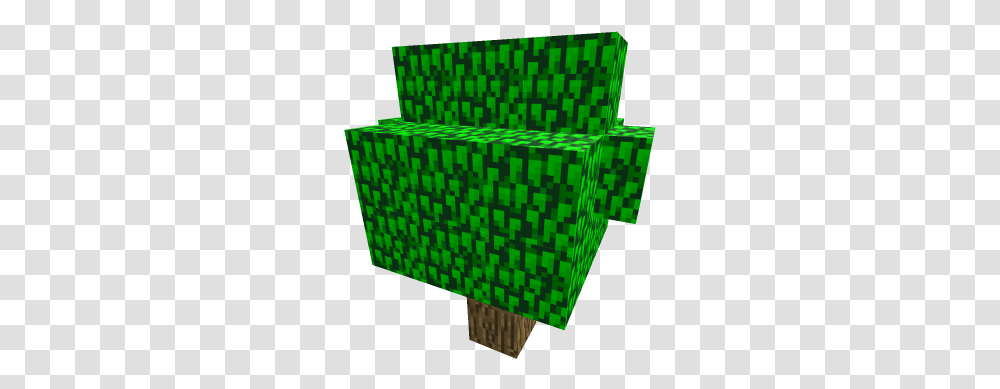 Minecraft Tree Minecraft, Furniture, Chair, Rug, Green Transparent Png