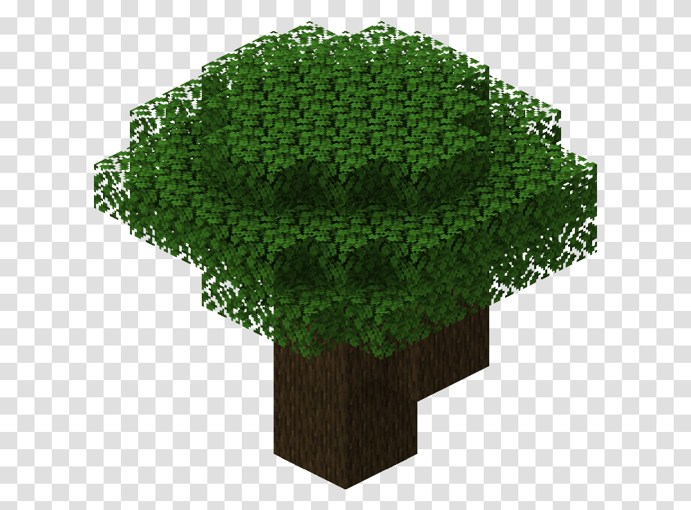 Minecraft Tree, Rug, Plant, Bush Transparent Png