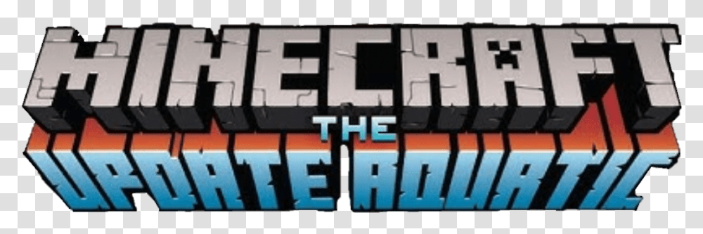 Minecraft Update Aquatic Logo Download Minecraft Story Mode, Word, Alphabet Transparent Png