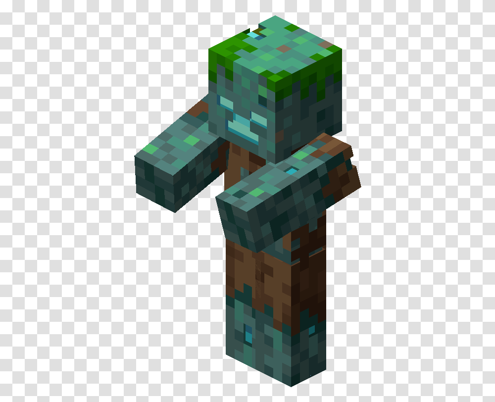 Minecraft Villager Image Minecraft Drowned, Toy, Rubix Cube Transparent Png