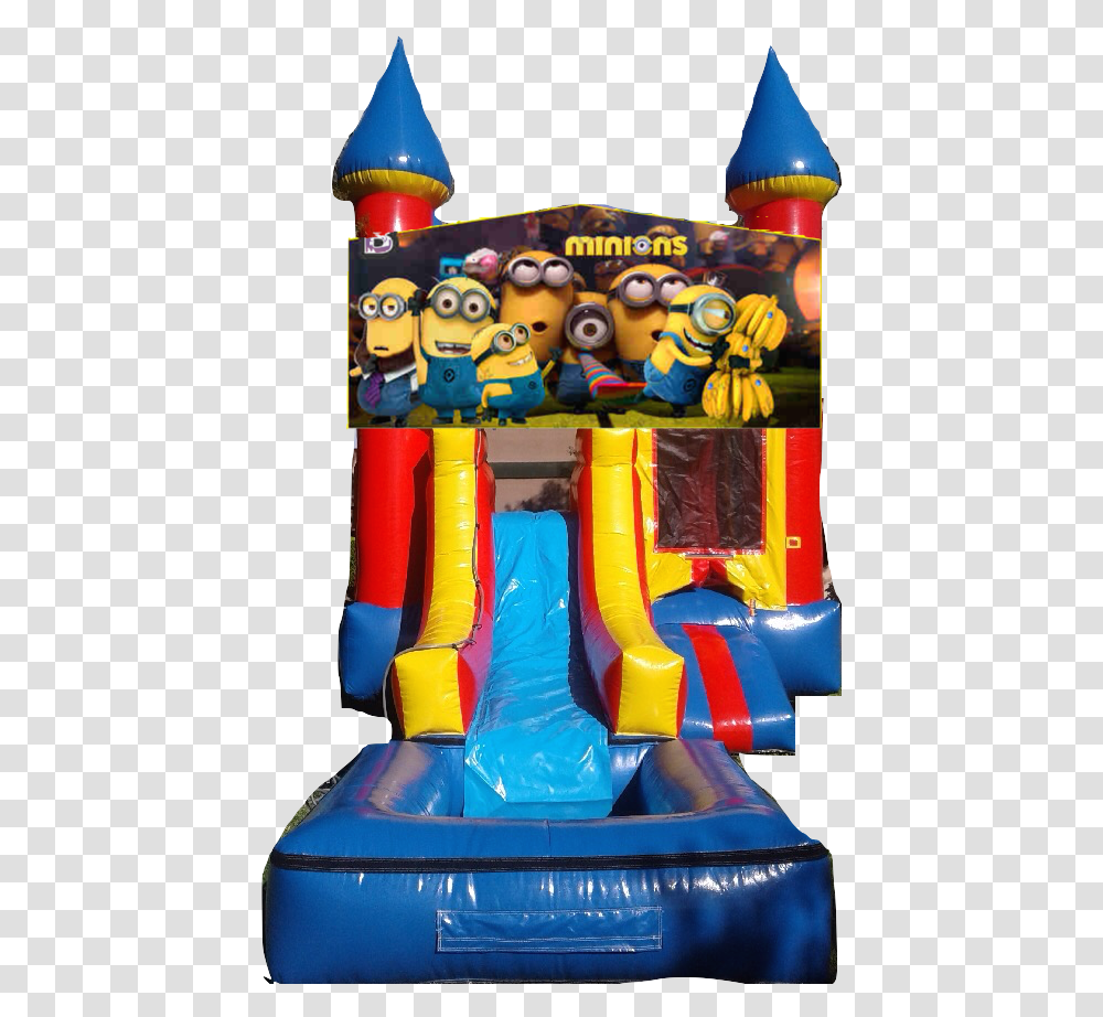 Minecraft Waterslide Bounce House, Toy, Inflatable, Lamp, Indoor Play Area Transparent Png