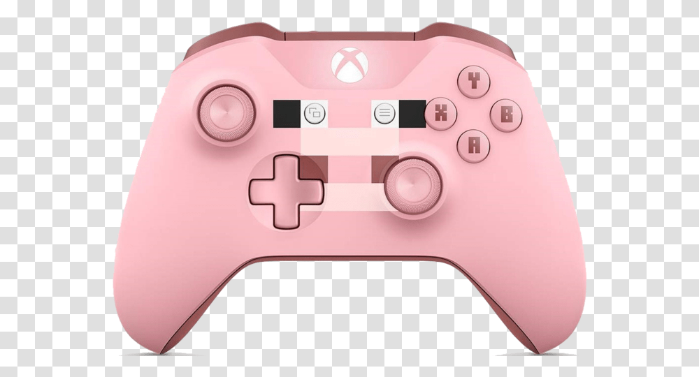 Minecraft Xbox One Pig Controller, Electronics, Joystick, Remote Control, Video Gaming Transparent Png