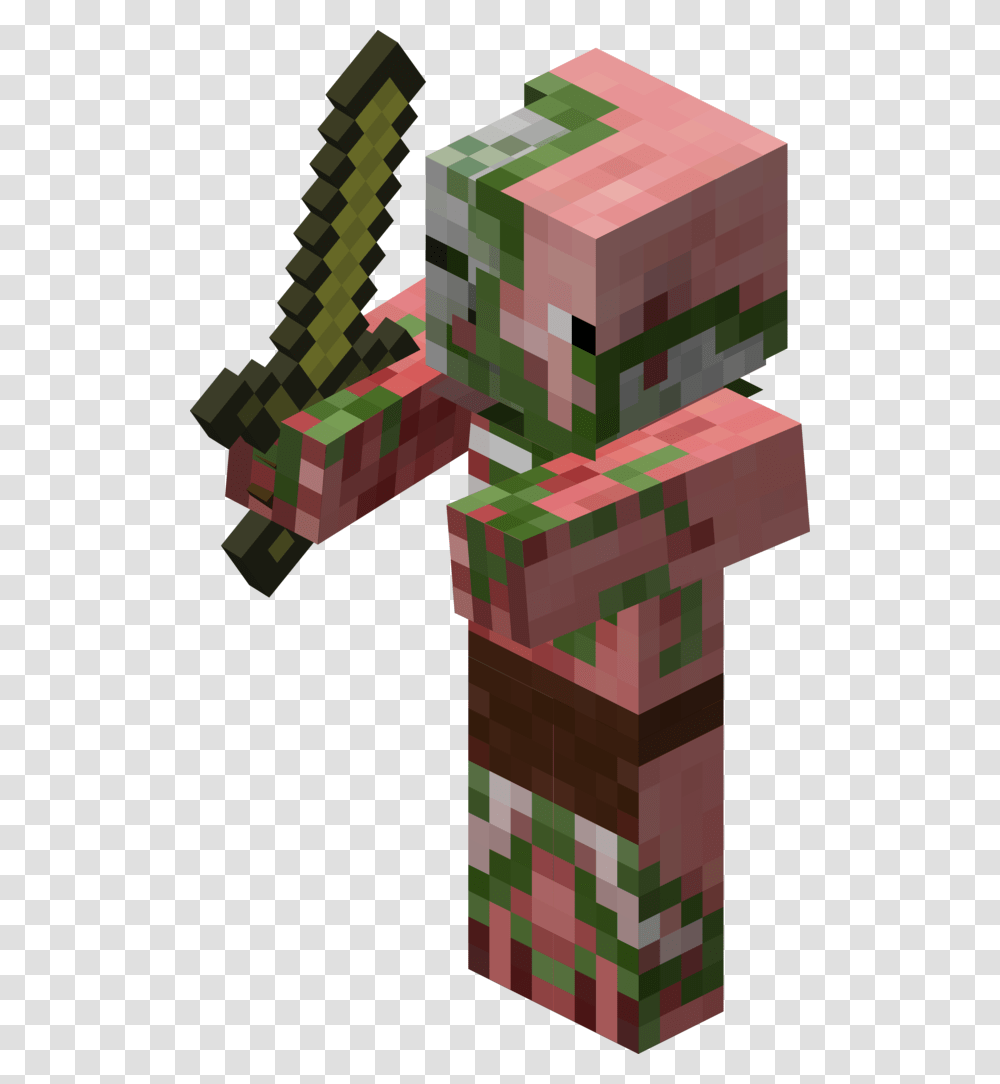Minecraft Zombie Pigman, Toy Transparent Png