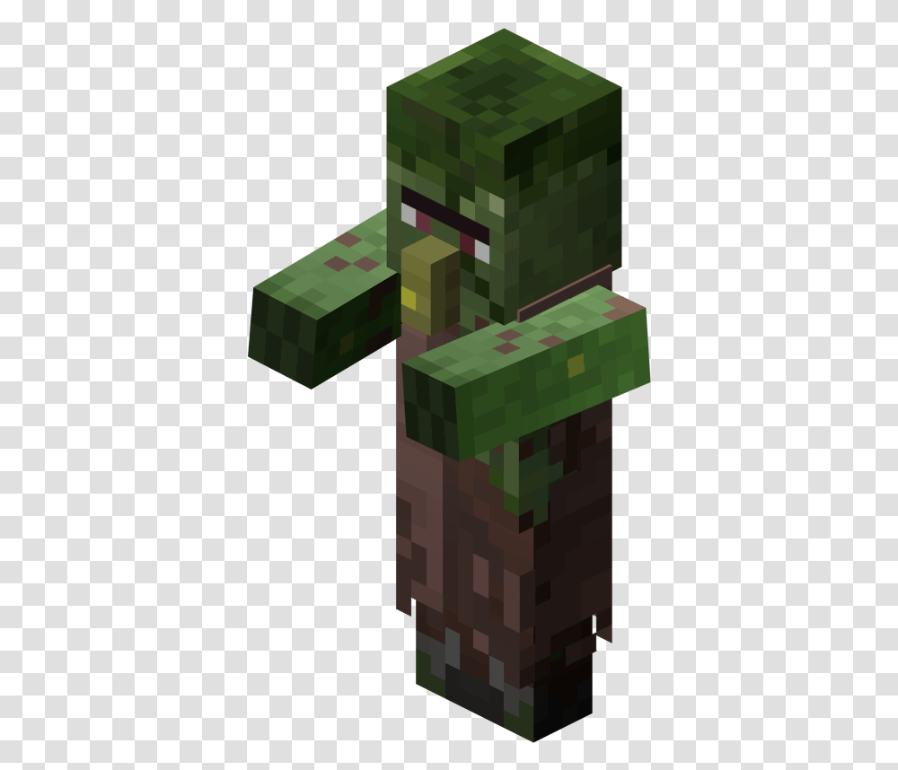 Minecraft Zombie Villager Gif Download Villageois Zombie Le Minecraft, Toy, Corridor Transparent Png