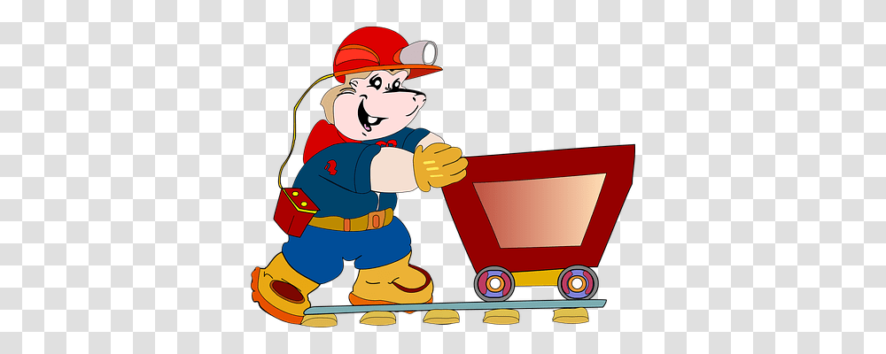 Miner Transport, Person, Human, Transportation Transparent Png