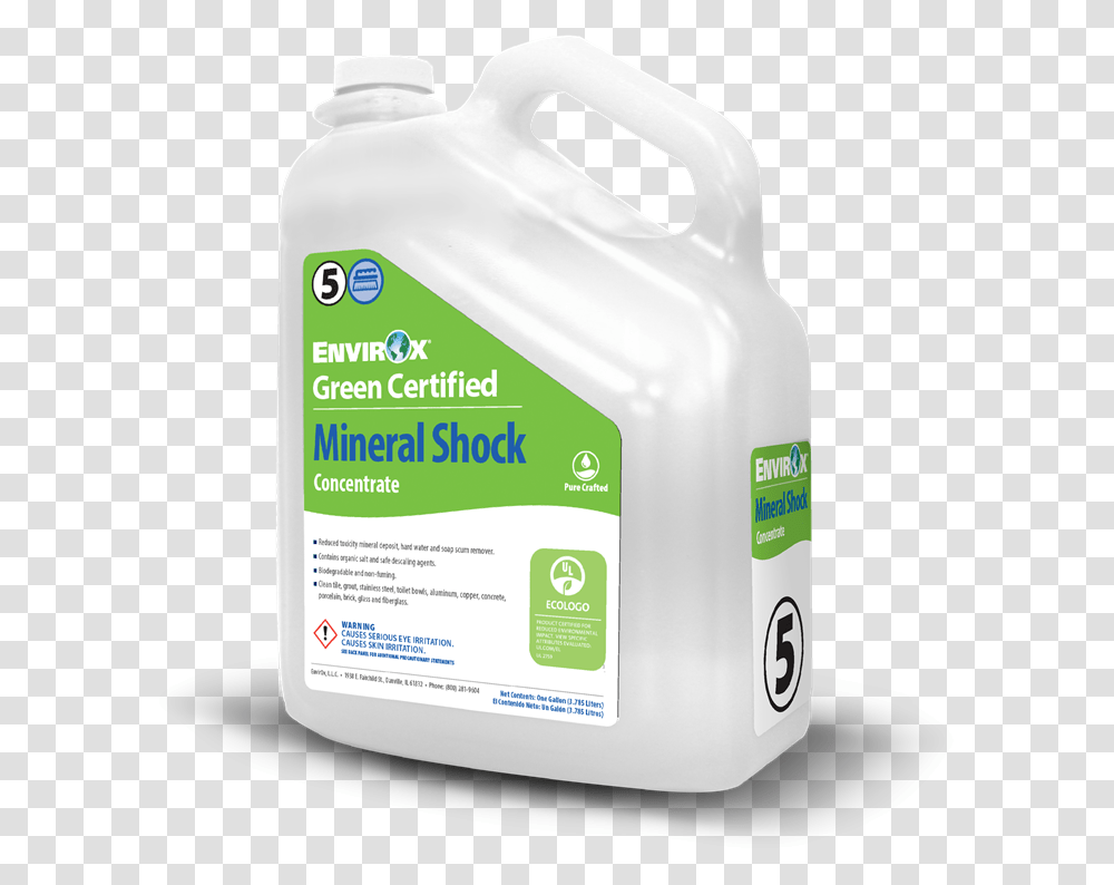 Mineral Shock Plastic, Label, First Aid, Bottle Transparent Png