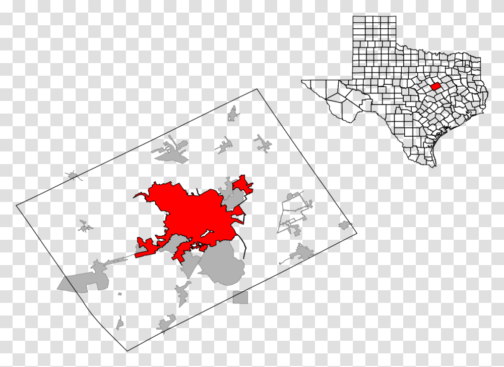 Mineral Wells City Map, Plot, Star Symbol, Diagram Transparent Png