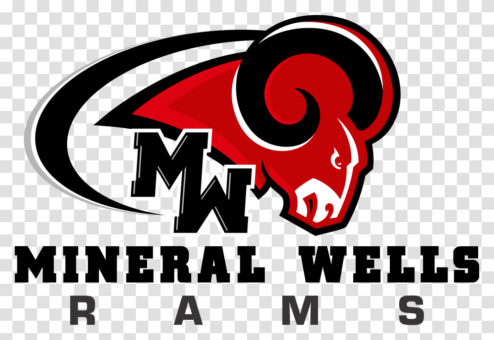 Mineral Wells Rams Logo, Label, Alphabet Transparent Png