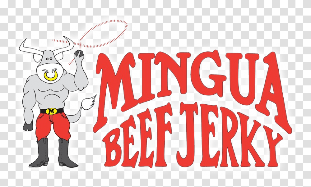 Mingua Beef Jerky Cartoons Mingua Beef Jerky, Food, Leisure Activities, Alphabet Transparent Png