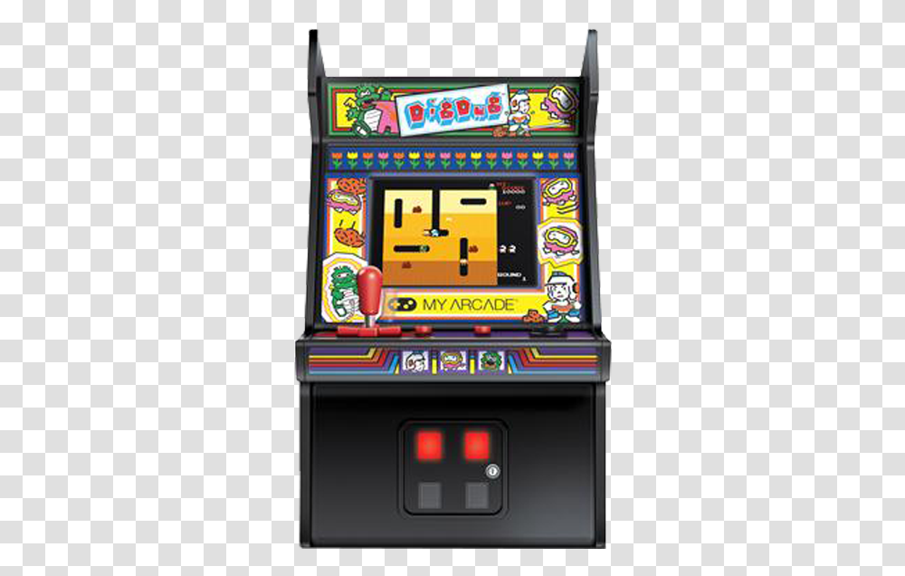 Mini Arcade Machine Dig Dug, Slot, Gambling, Game, Gas Pump Transparent Png