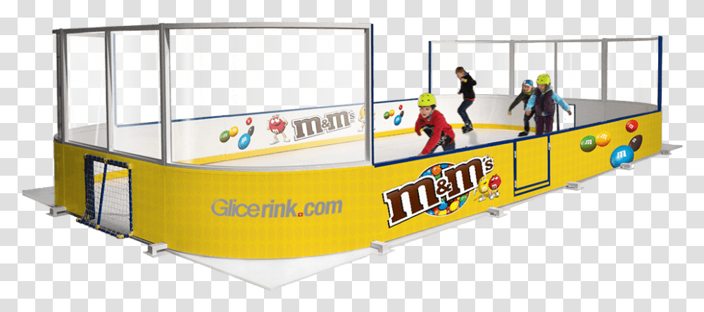 Mini Arena Ice Skating Rinks Banner, Person, Sport, People Transparent Png