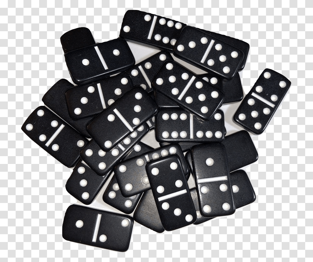 Mini Black Double 6 Dominoes Dominoes, Computer Keyboard, Computer Hardware, Electronics, Game Transparent Png