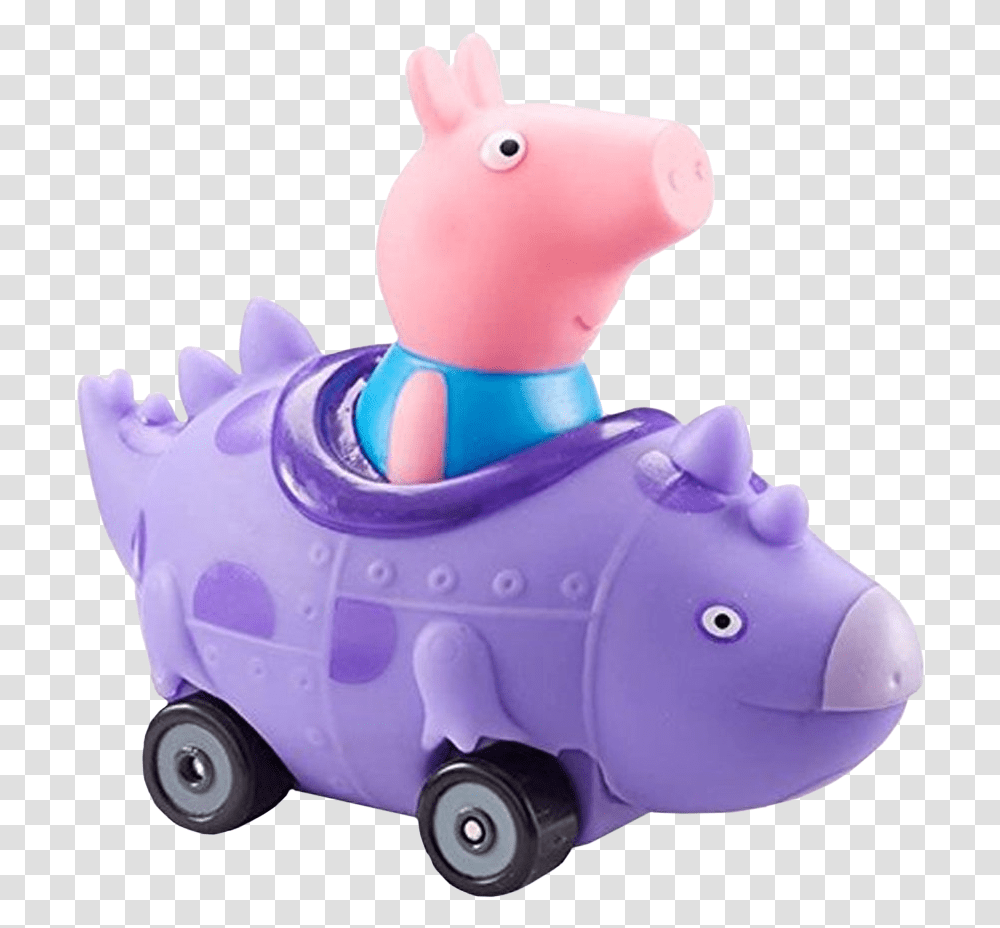 Mini Buggy Peppa Pig, Toy, Cushion, Food, Inflatable Transparent Png